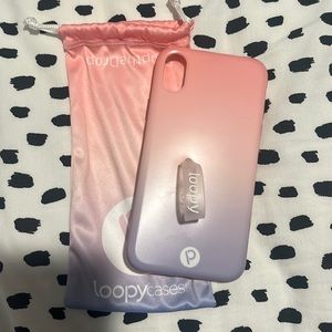 Rare pink and purple loopy case